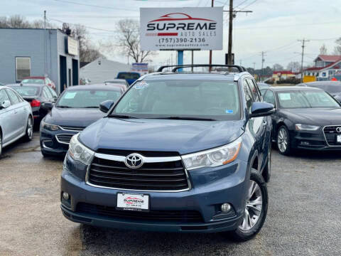 2015 Toyota Highlander XLE AWD photo