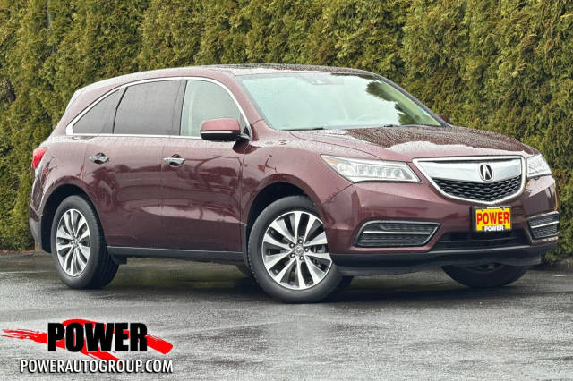 2016 Acura MDX w/Tech AWD photo