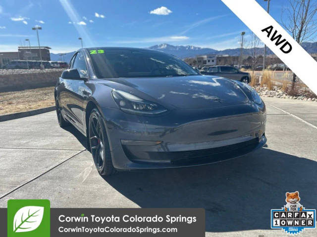 2023 Tesla Model 3 Performance AWD photo