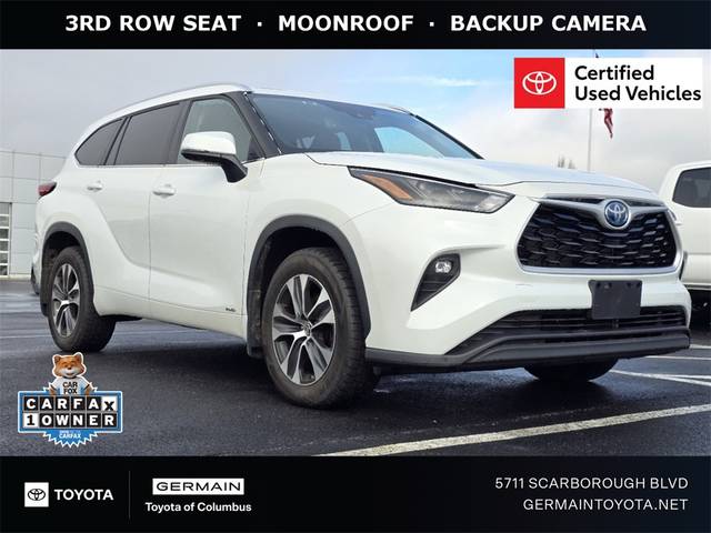 2022 Toyota Highlander Hybrid XLE AWD photo