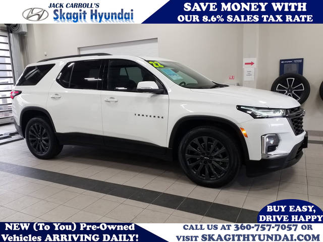 2022 Chevrolet Traverse RS AWD photo
