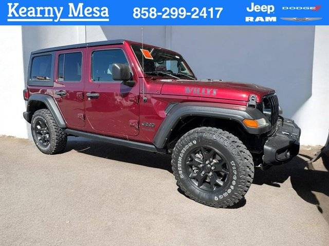 2022 Jeep Wrangler Unlimited Unlimited Willys 4WD photo