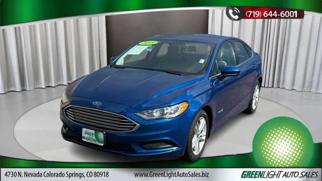 2018 Ford Fusion S FWD photo