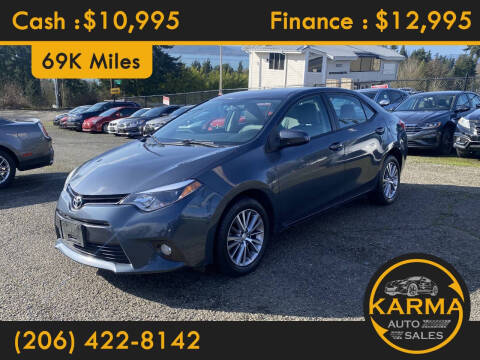 2015 Toyota Corolla LE Plus FWD photo
