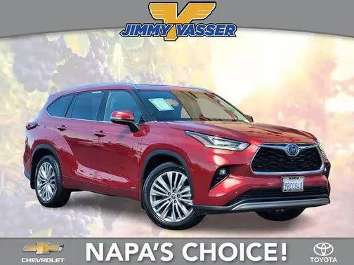 2022 Toyota Highlander Hybrid Platinum AWD photo