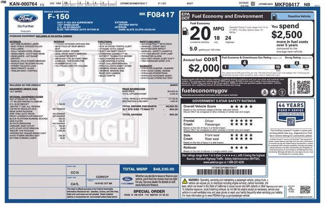 2021 Ford F-150 XLT 4WD photo