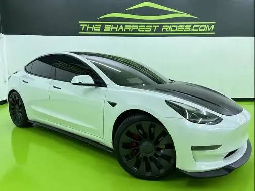 2021 Tesla Model 3 Performance AWD photo