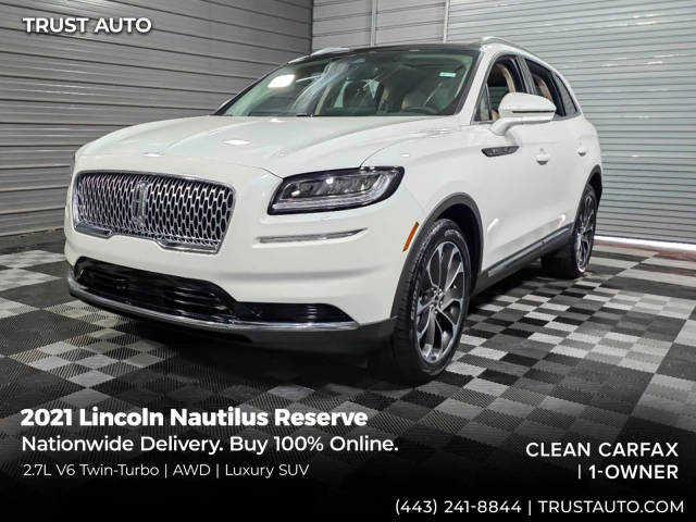 2021 Lincoln Nautilus Reserve AWD photo