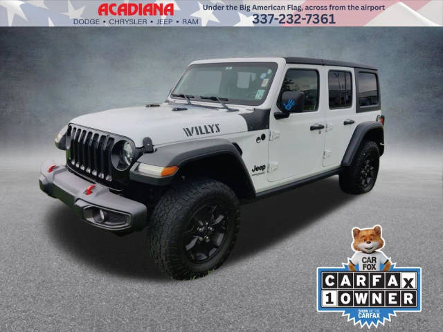 2022 Jeep Wrangler Unlimited Unlimited Willys 4WD photo