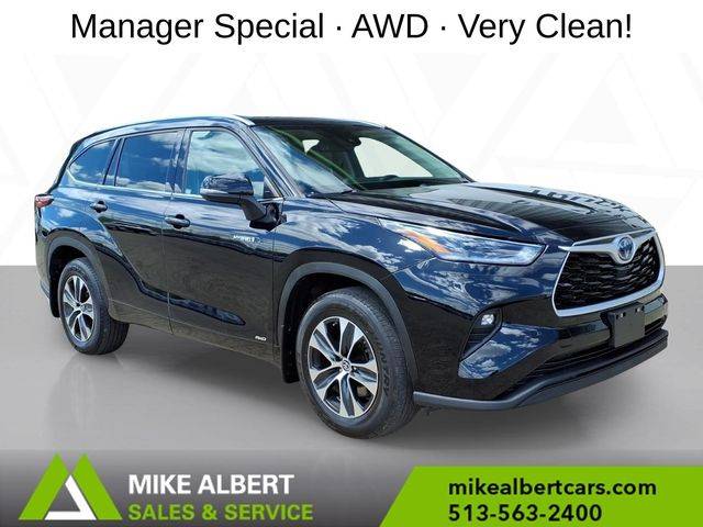 2021 Toyota Highlander Hybrid XLE AWD photo