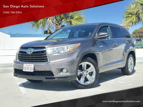 2015 Toyota Highlander Limited AWD photo