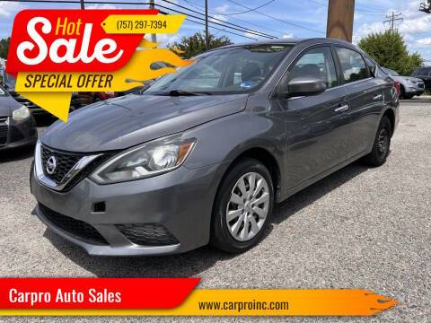 2016 Nissan Sentra SV FWD photo