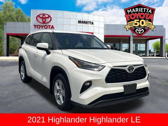 2021 Toyota Highlander LE AWD photo