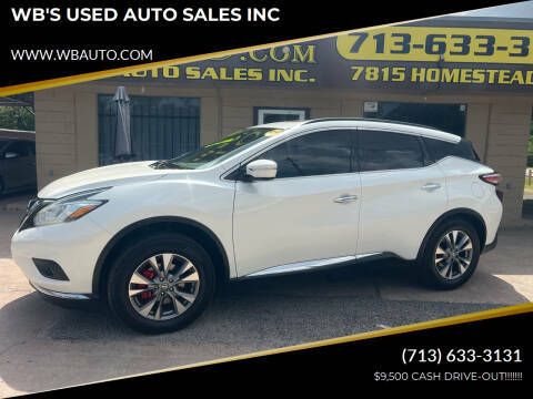2015 Nissan Murano SV AWD photo