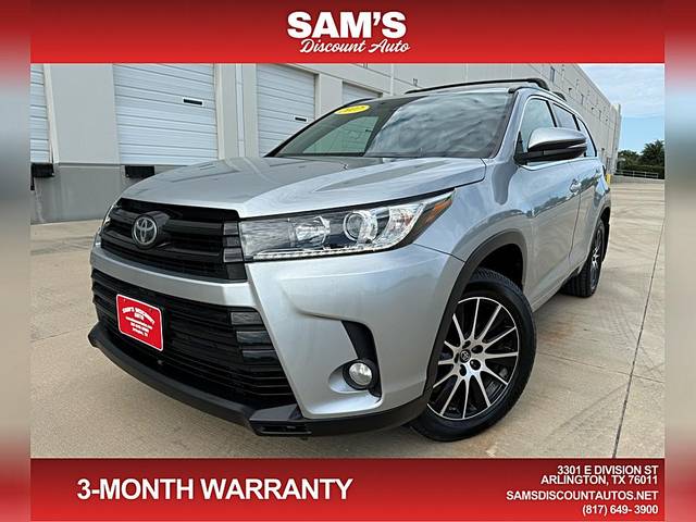 2017 Toyota Highlander AWD photo