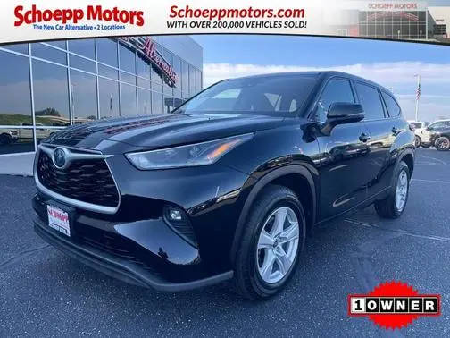2021 Toyota Highlander Hybrid LE FWD photo