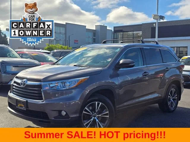 2016 Toyota Highlander XLE AWD photo