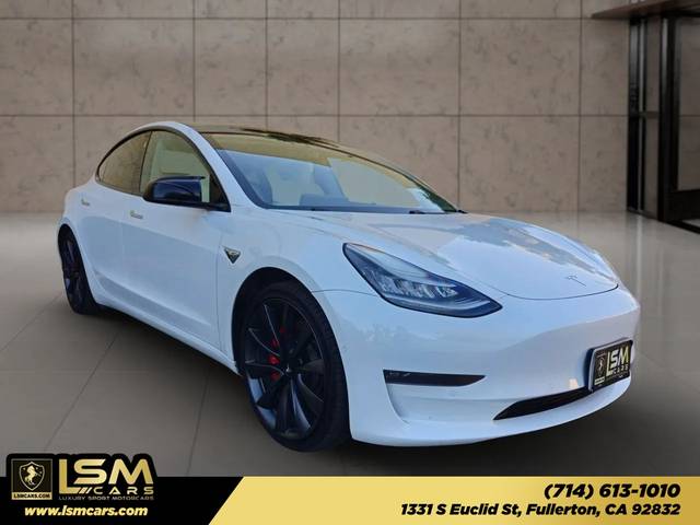 2020 Tesla Model 3 Performance AWD photo