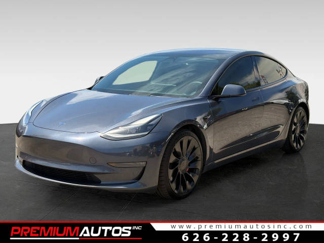 2022 Tesla Model 3 Performance AWD photo