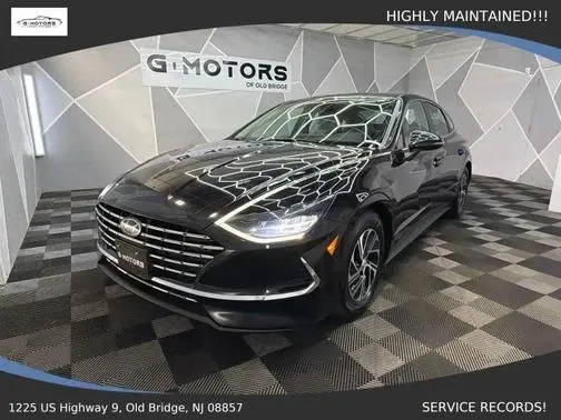 2021 Hyundai Sonata Blue FWD photo