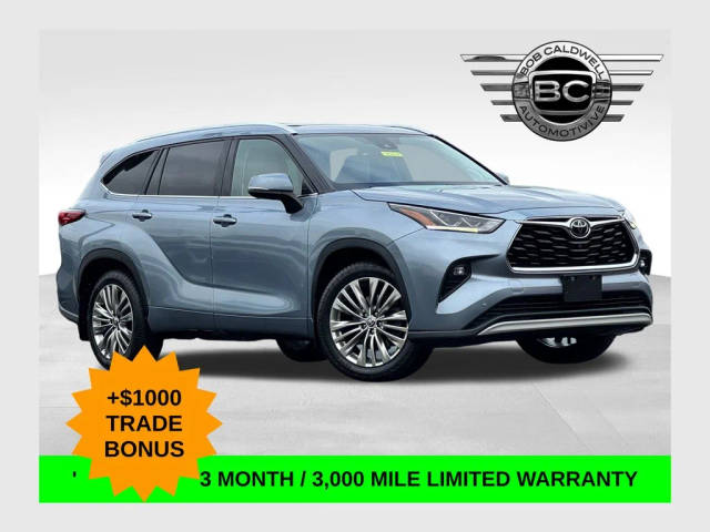 2021 Toyota Highlander Platinum AWD photo