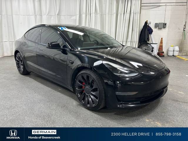 2021 Tesla Model 3 Performance AWD photo