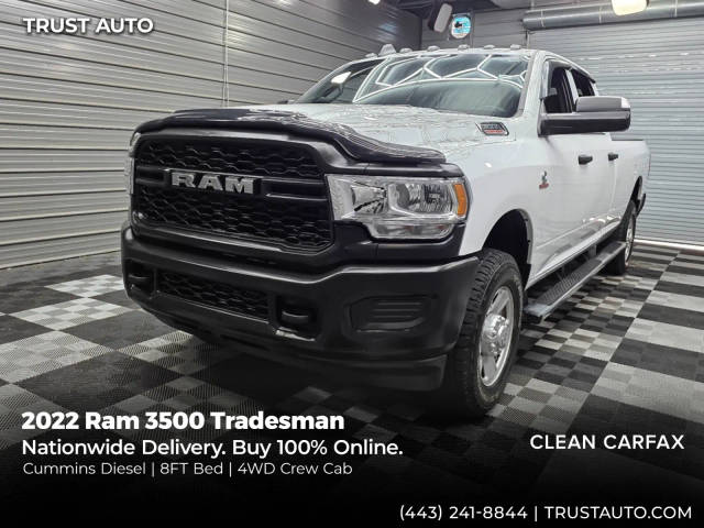 2022 Ram 3500 Tradesman 4WD photo