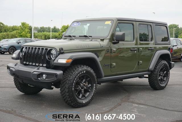 2021 Jeep Wrangler Unlimited Unlimited Willys 4WD photo