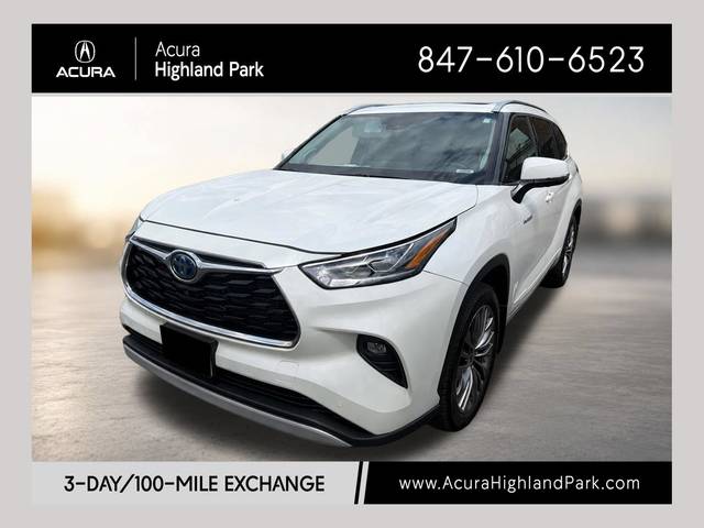 2021 Toyota Highlander Hybrid Platinum AWD photo