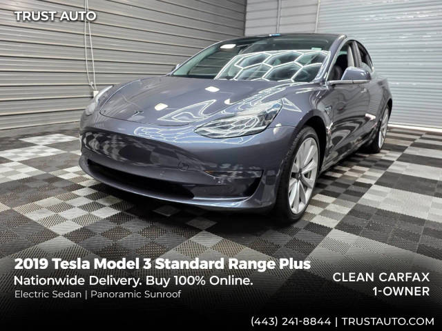 2019 Tesla Model 3 Standard Range Plus RWD photo