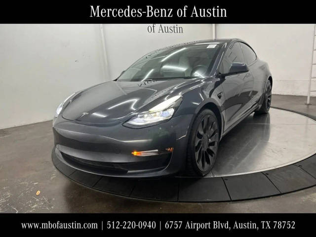 2021 Tesla Model 3 Performance AWD photo