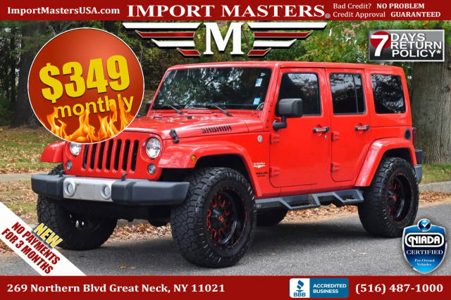 2015 Jeep Wrangler Unlimited Sahara 4WD photo