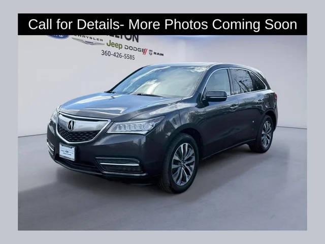 2016 Acura MDX w/Tech AWD photo