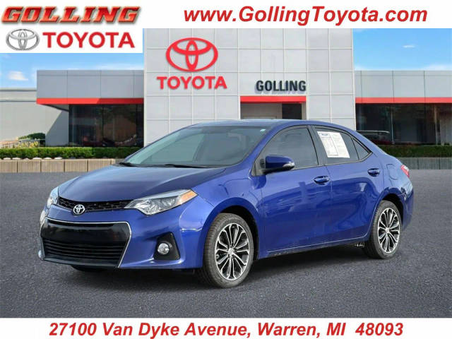 2015 Toyota Corolla S Plus FWD photo