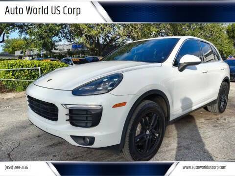 2016 Porsche Cayenne AWD photo