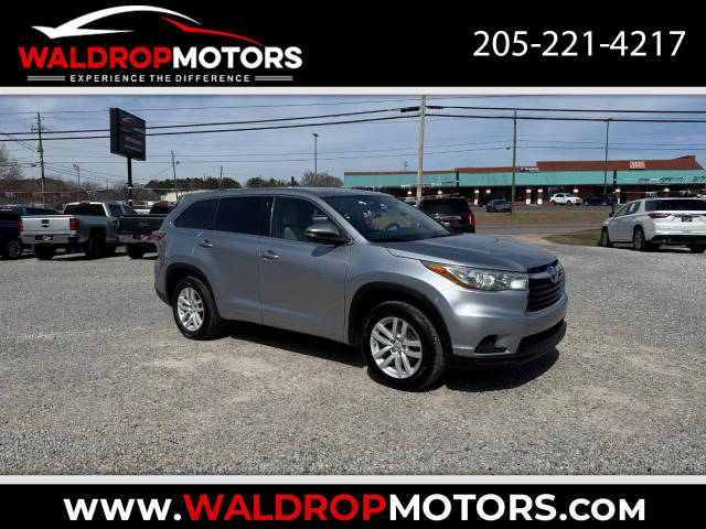 2015 Toyota Highlander LE FWD photo