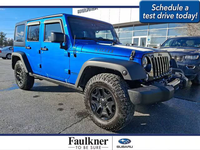 2015 Jeep Wrangler Unlimited Willys Wheeler 4WD photo