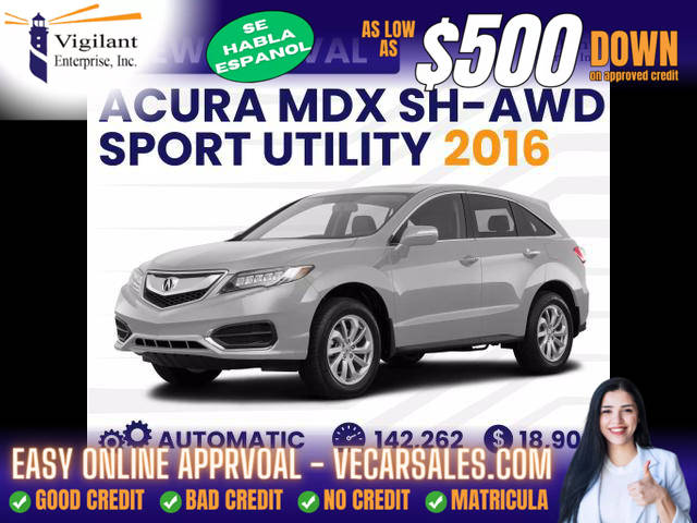 2016 Acura MDX w/Tech/Entertainment AWD photo