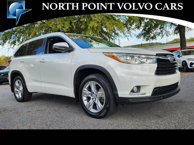 2015 Toyota Highlander Limited Platinum AWD photo