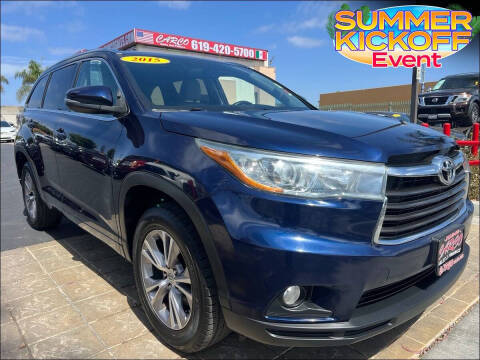 2015 Toyota Highlander XLE FWD photo