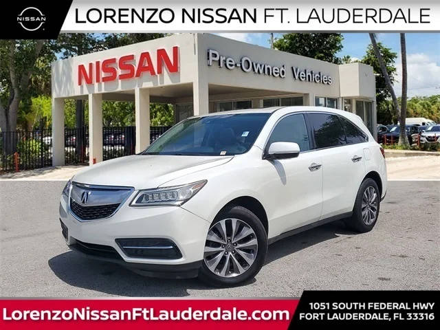 2016 Acura MDX w/Tech AWD photo