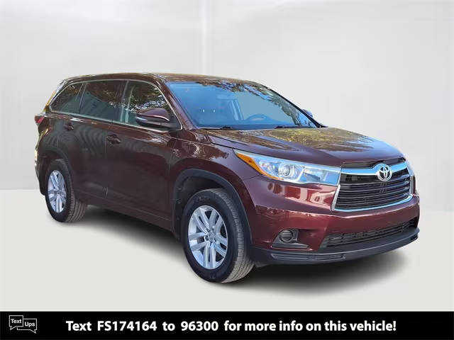 2015 Toyota Highlander LE AWD photo