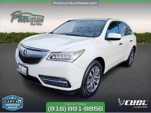 2016 Acura MDX w/Tech/AcuraWatch Plus AWD photo