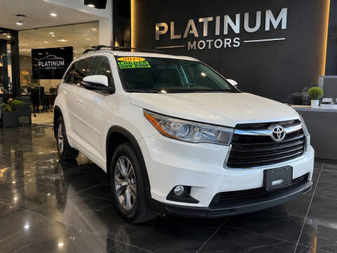 2015 Toyota Highlander XLE AWD photo