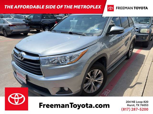 2015 Toyota Highlander XLE FWD photo
