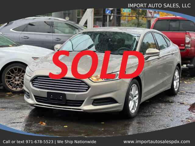 2016 Ford Fusion SE FWD photo