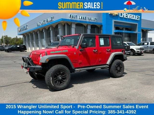 2015 Jeep Wrangler Unlimited Sport 4WD photo