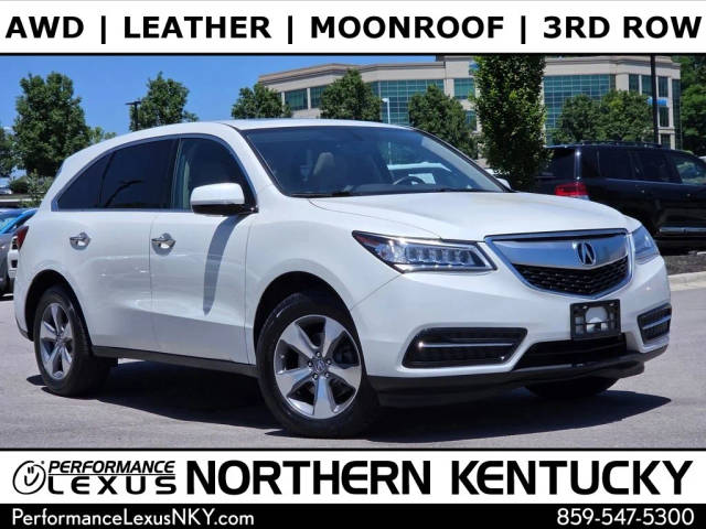 2016 Acura MDX w/AcuraWatch Plus AWD photo