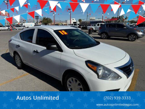 2015 Nissan Versa S FWD photo