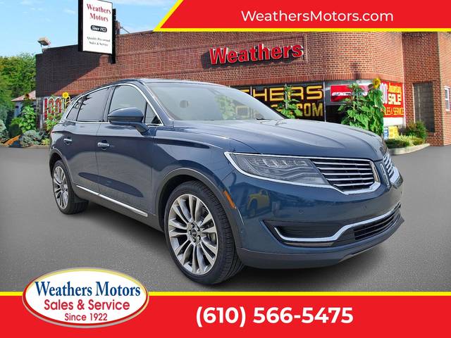 2016 Lincoln MKX Reserve AWD photo